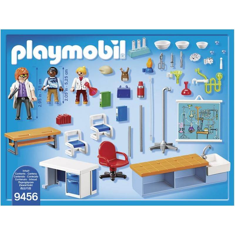 Playmobil 9456 City Life Chemistry Class